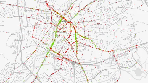 Le Mans : les cyclistes identifient les zones dangereuses 
